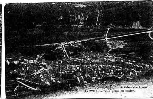 Ville de NANTUA Carte postale ancienne