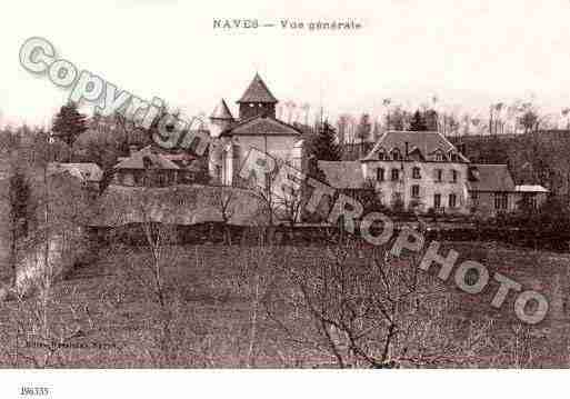 Ville de NAVES Carte postale ancienne