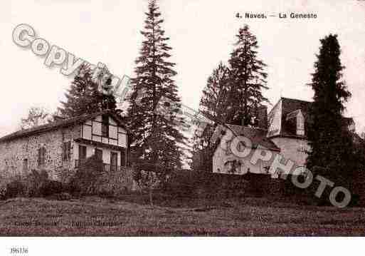 Ville de NAVES Carte postale ancienne