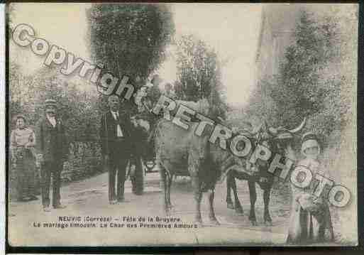 Ville de NEUVIC Carte postale ancienne