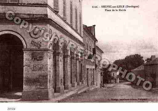 Ville de NEUVIC Carte postale ancienne