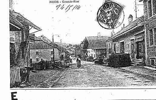 Ville de NODS Carte postale ancienne