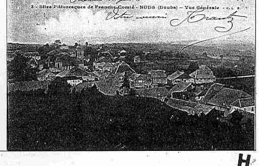 Ville de NODS Carte postale ancienne