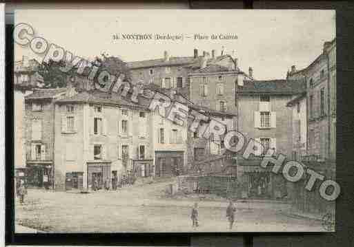 Ville de NONTRON Carte postale ancienne