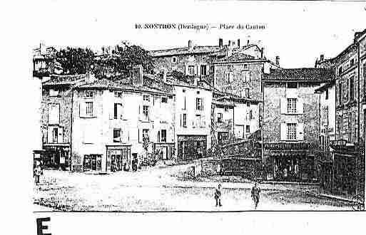 Ville de NONTRON Carte postale ancienne