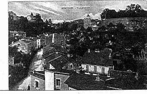 Ville de NONTRON Carte postale ancienne