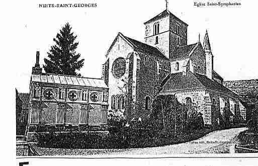 Ville de NUITSSAINTGEORGES Carte postale ancienne