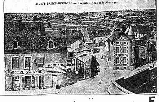 Ville de NUITSSAINTGEORGES Carte postale ancienne