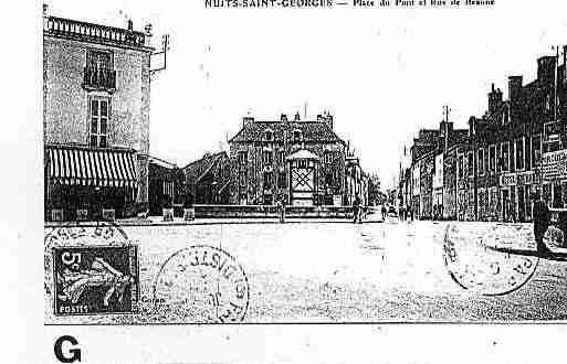 Ville de NUITSSAINTGEORGES Carte postale ancienne