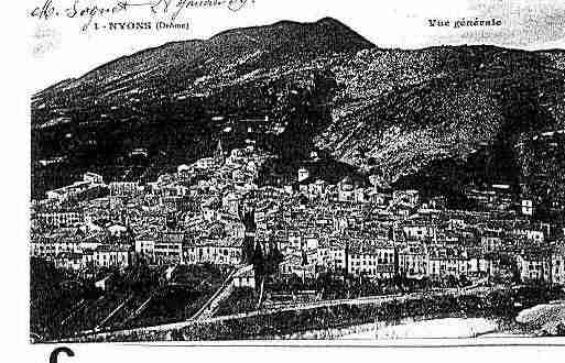 Ville de NYONS Carte postale ancienne