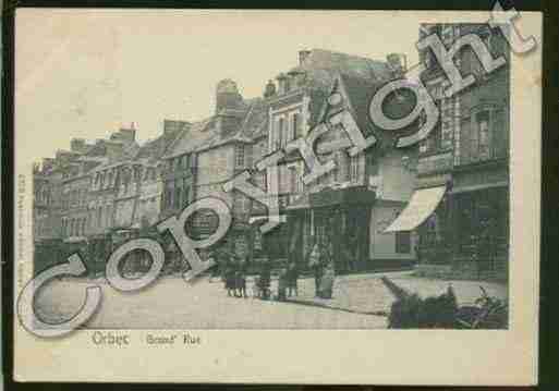 Ville de ORBEC Carte postale ancienne