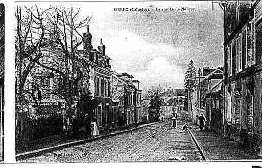 Ville de ORBEC Carte postale ancienne