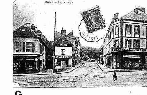Ville de ORBEC Carte postale ancienne