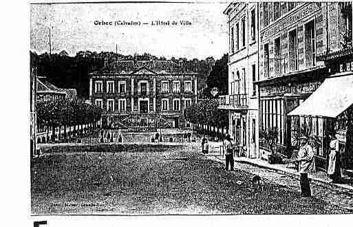 Ville de ORBEC Carte postale ancienne