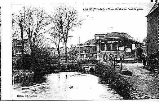 Ville de ORBEC Carte postale ancienne