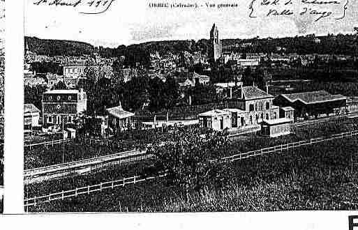 Ville de ORBEC Carte postale ancienne