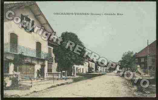 Ville de ORCHAMPSVENNES Carte postale ancienne