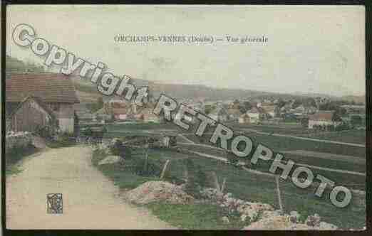 Ville de ORCHAMPSVENNES Carte postale ancienne