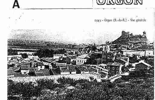 Ville de ORGON Carte postale ancienne