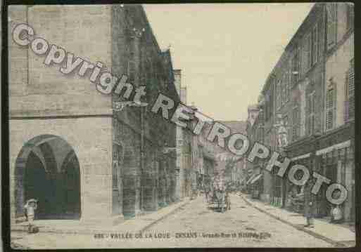Ville de ORNANS Carte postale ancienne