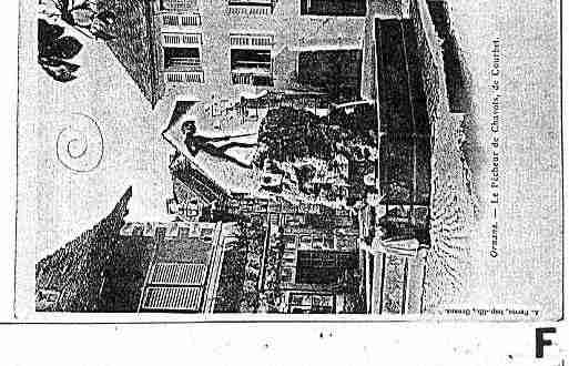 Ville de ORNANS Carte postale ancienne