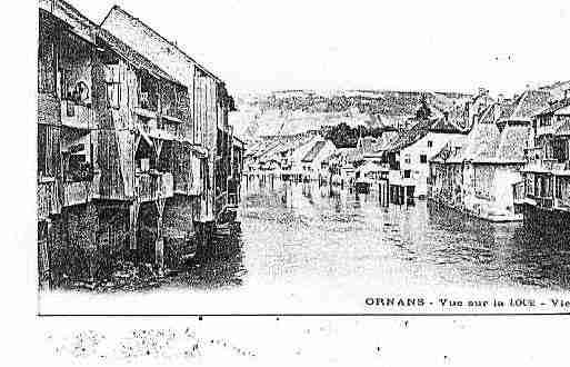 Ville de ORNANS Carte postale ancienne