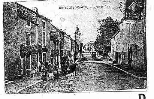 Ville de ORVILLE Carte postale ancienne