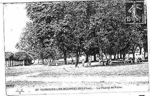 Ville de OUROUERLESBOURDELINS Carte postale ancienne