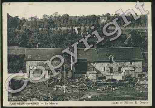 Ville de PARFOURUSURODON Carte postale ancienne