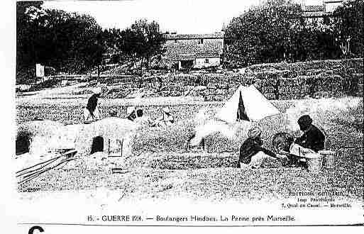 Ville de PENNESURHUVEAUNE(LA) Carte postale ancienne