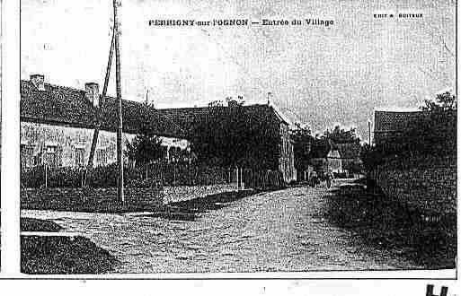 Ville de PERRIGNYSURL\'OGNON Carte postale ancienne