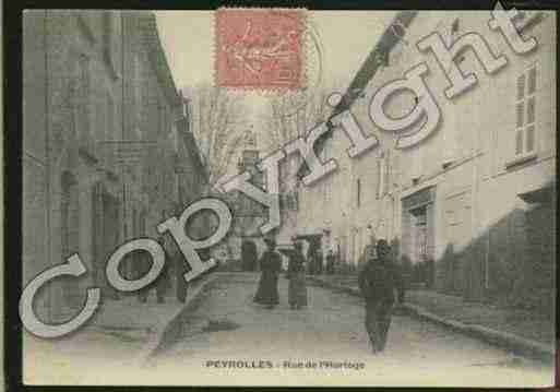 Ville de PEYROLLESENPROVENCE Carte postale ancienne