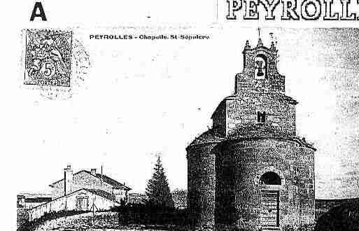 Ville de PEYROLLESENPROVENCE Carte postale ancienne