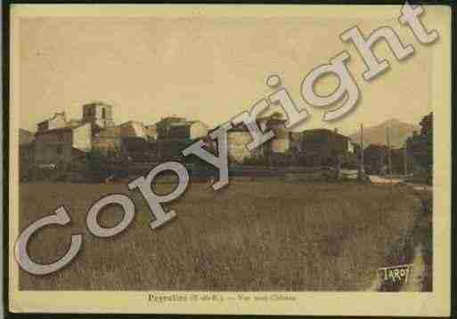 Ville de PEYROLLESENPROVENCE Carte postale ancienne
