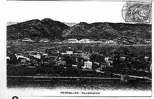 Ville de PEYROLLESENPROVENCE Carte postale ancienne