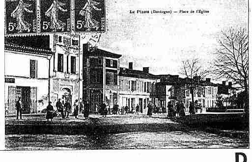 Ville de PIZOU(LE) Carte postale ancienne