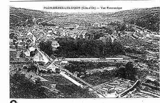 Ville de PLOMBIERESLESDIJON Carte postale ancienne