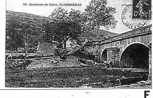 Ville de PLOMBIERESLESDIJON Carte postale ancienne