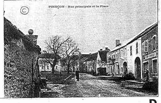 Ville de POINCONLESLARREY Carte postale ancienne Ville de POINCONLESLARREY Carte postale ancienne