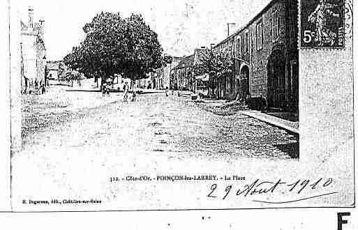 Ville de POINCONLESLARREY Carte postale ancienne