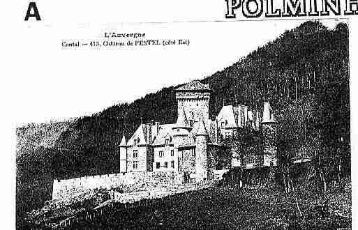 Ville de POLMINHAC Carte postale ancienne