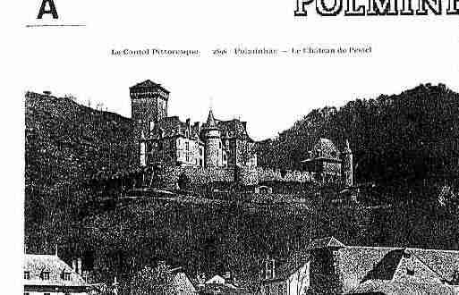 Ville de POLMINHAC Carte postale ancienne