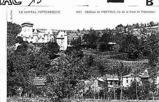 Ville de POLMINHAC Carte postale ancienne