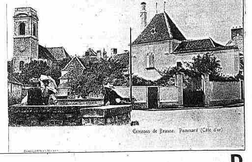 Ville de POMMARD Carte postale ancienne
