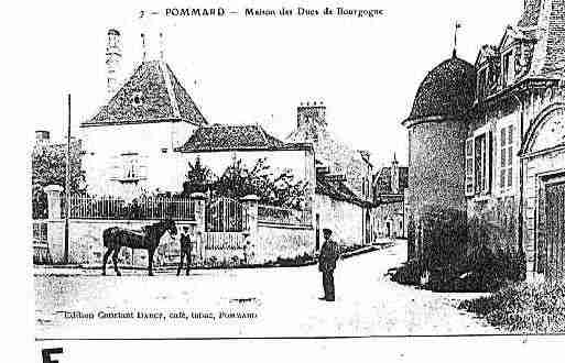 Ville de POMMARD Carte postale ancienne