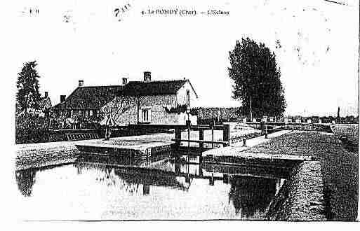 Ville de PONDY(LE) Carte postale ancienne