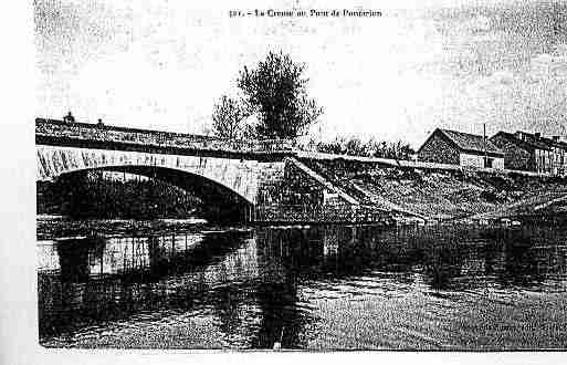 Ville de PONTARION Carte postale ancienne