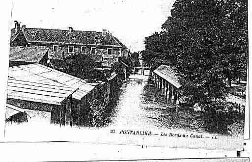 Ville de PONTARLIER Carte postale ancienne