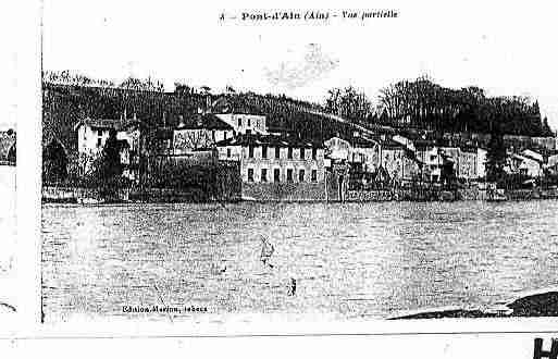 Ville de PONTD\'AIN Carte postale ancienne