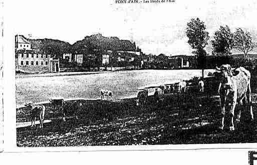 Ville de PONTD\\\'AIN Carte postale ancienne